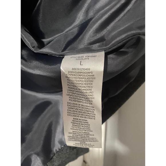 Larry Levine Women's Swing Coat Jacket Size L Gray - Picture 3 of 5